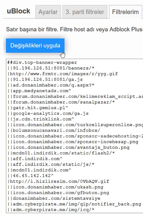 Donanımhaber forum reklam engelleme - huse.in