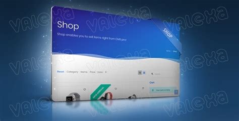 Shop Module for CMS pro
