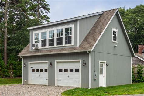 2-Story Detached Garages | Legacy 2-Story Workshop 2-Car Garage