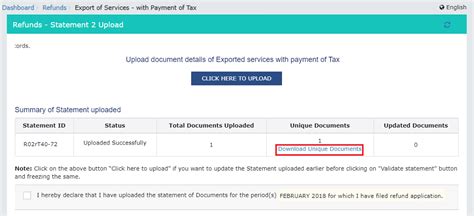 Refund on Account of Export of Services (With Payment of Tax)