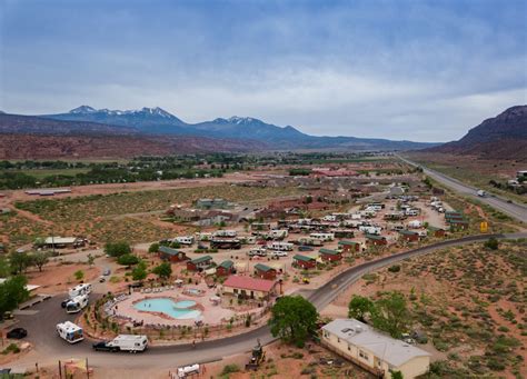 Moab KOA aerial view - Follow Your Detour