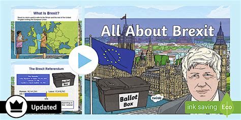 All About Brexit PowerPoint - KS2 PSHCE Resource - Twinkl