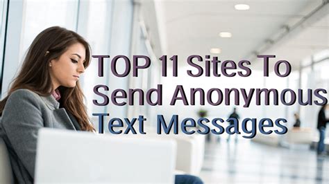 Top 11 Sites to Send Anonymous Texts Without Registration - Our Blogs