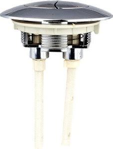 Elegant Casa 3 Litre and 6 litre Oval Shape Dual Push Flush Button ...