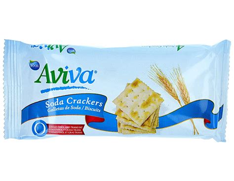 Aviva Soda Crackers 27.5 oz. - Premium Quality Crackers for Snacking ...