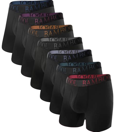 Snapklik.com : BAMBOO COOL Mens Ultra ComfortSoft Underwear, Moisture ...