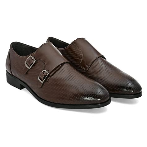 Buy Henry Brown Monk Shoes Online – Sanfrissco