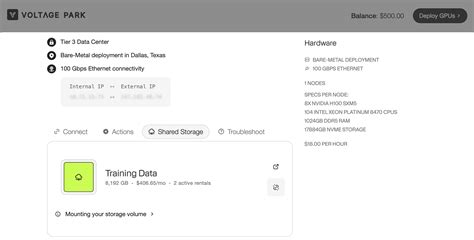 Attach Storage | Voltage Park