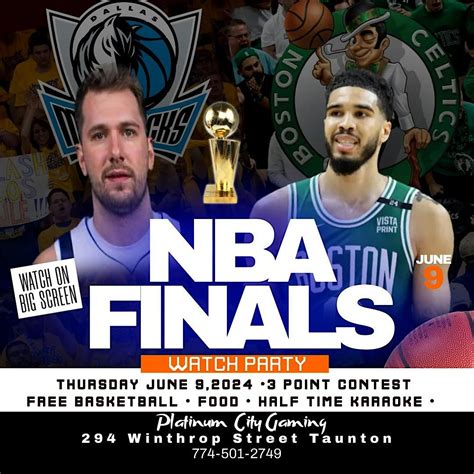 Copy of Boston Celtics Vs Dallas Mavericks Finals at Platinum City ...