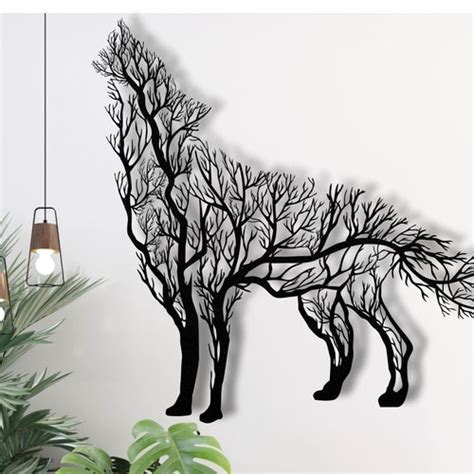 Metal Wall Art Metal Elephant Decor Home Office Living Room - Etsy India