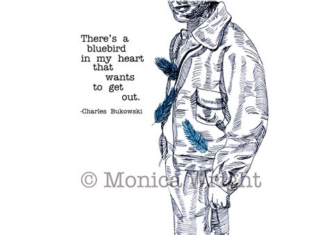 Bluebird Bukowski Quotes. QuotesGram