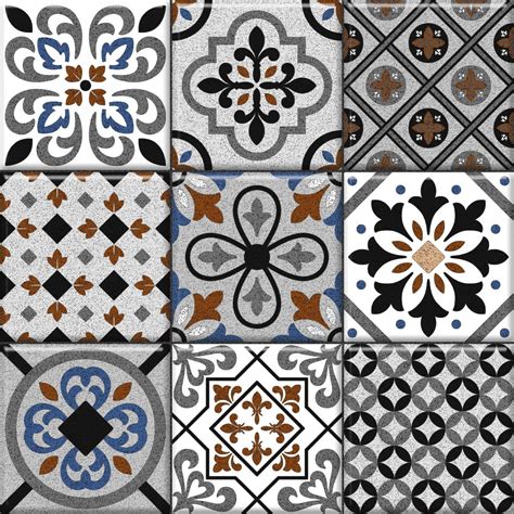 Buy 300x300 ODM Moroccan 3x3 EC Grey Multi Floor and Wall Tiles Online ...