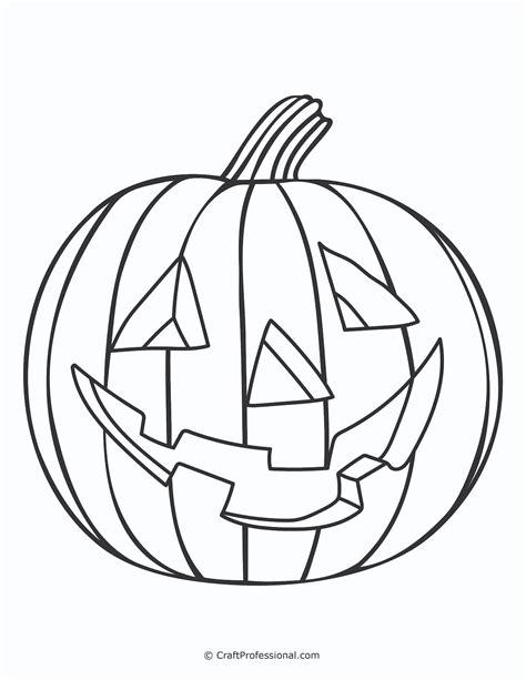 Easy Color Pumpkin Printable: Fun Fall Activity - Printables for Everyone
