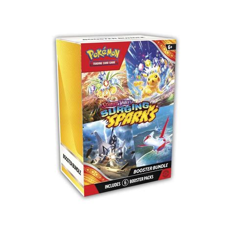 Pokémon TCG: Scarlet & Violet-Surging Sparks Booster Bundle (6 Packs ...