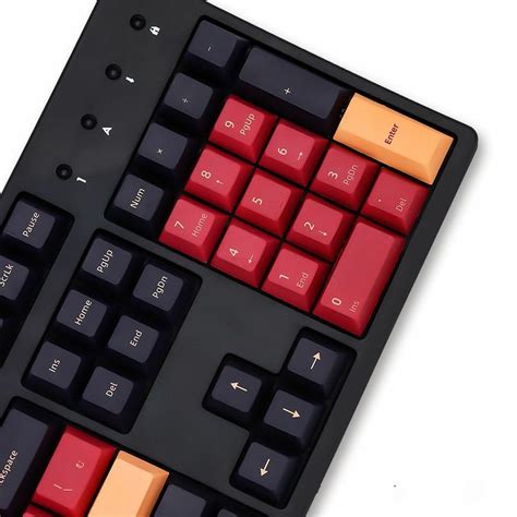 Red Samurai Japanese 129 Keycap Set PBT Dye Sub For India | Ubuy