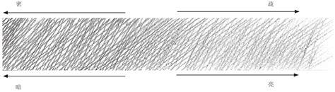 素描排线 直线的画法教程 虚实变化_素描自学网