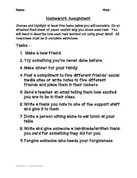 Image result for Assignment First Week