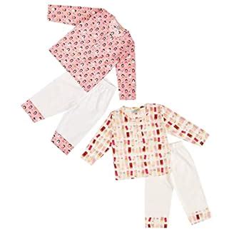 Buy Frangipani Ballerina and Popsicle Printed Cotton Nightwear ...
