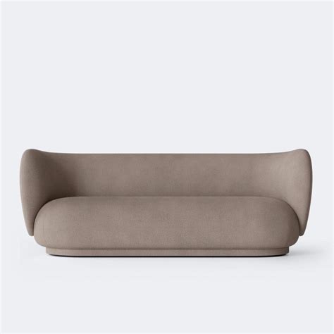 PlushPrestige Dark Grey Suede 3 Seater Sofa – Nestroots