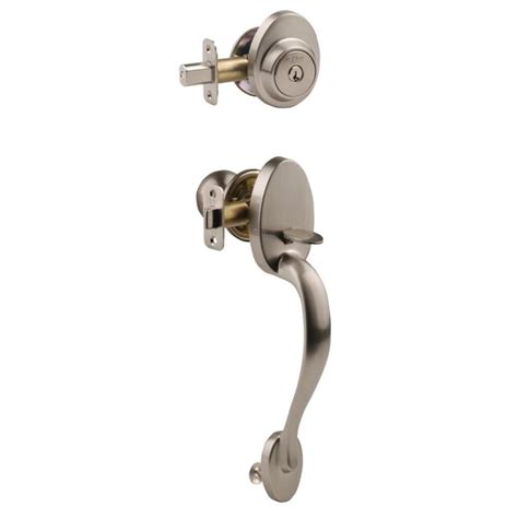 Yale Security New Traditions McKinley Satin Nickel Single-Cylinder ...