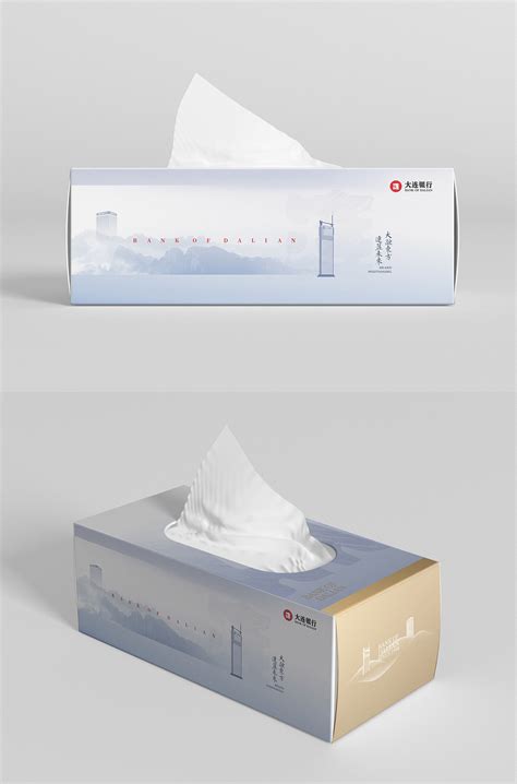 给公司设计的一款品牌纸巾盒产品_一枚野生猫系设计-站酷ZCOOL