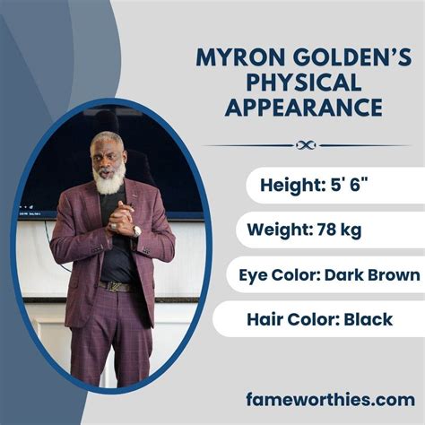 Myron Golden Net Worth, Age, Wife, Books & Bio 2026
