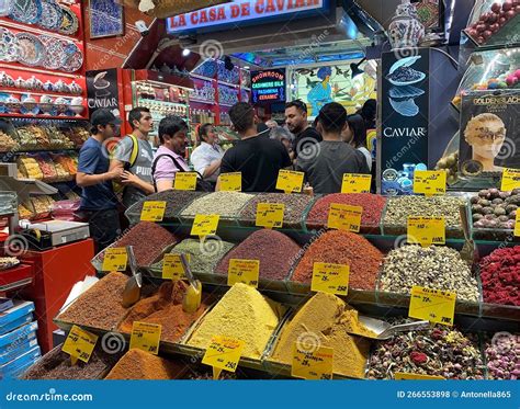 The Spice Bazaar in Istanbul,Turkey Editorial Stock Photo - Image of ...
