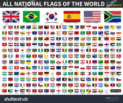 Country Flags Logo 411 Us Europe Japan Flags Images, Stock Photos, 3D