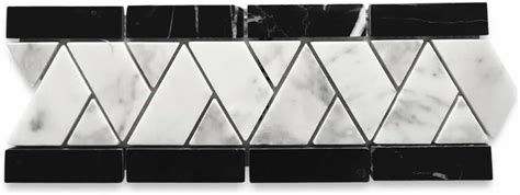 Stone Center Online Carrara White Marble Herringbone India | Ubuy