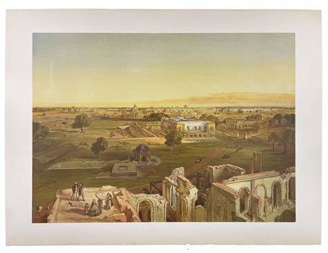 Lucknow from the tower of Residence looking South – Great Banyan Art