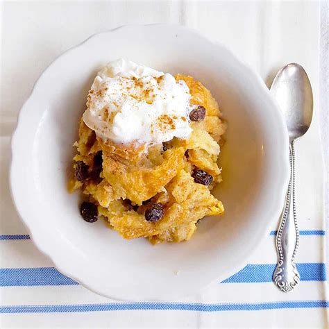 Slow Cooker Bread Pudding Recipe - Lana's Cooking