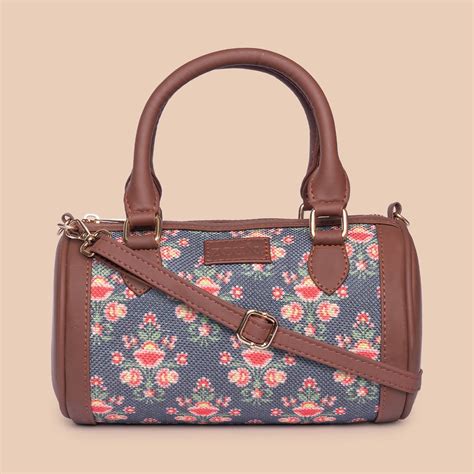 Mughal Garden Statement Satchel (Small) – Zouk