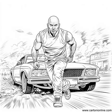 Fast And Furious Colouring