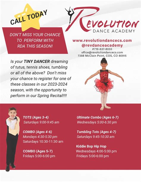 Classes - Revolution Dance Academy