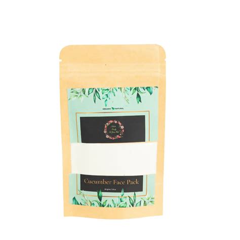 Cucumber face pack – Nature foody to your skin
