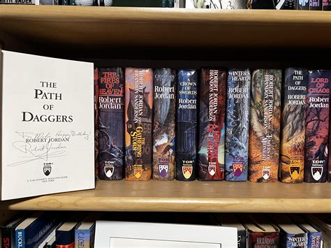 In honor of the WoT anniversary, here a pic of my hardback collection ...