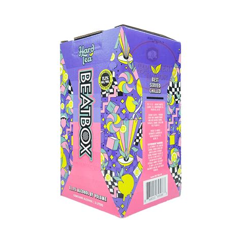 Beatbox Hard Tea Regular Malt Beverage (3 Liters) Big Beatbox ...