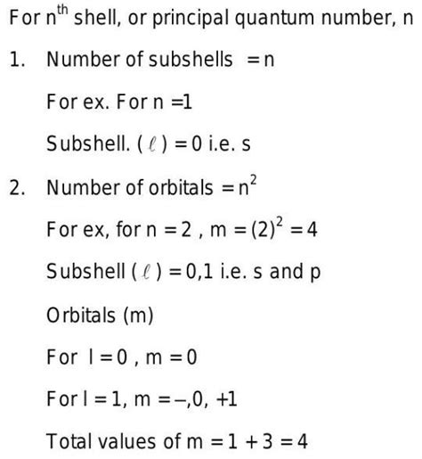 Give the total number of orbitals in a shell with principal quantum ...