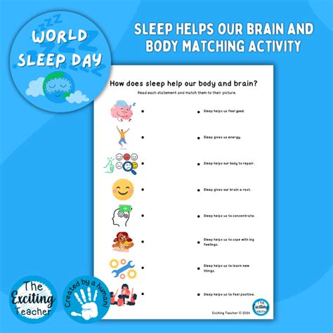 World Sleep Day: How Does Sleep Help Our Body and Brain? – Matching ...