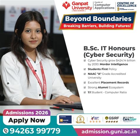 Ganpat University-Department of Computer Science