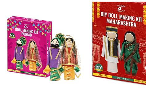 Little Birdie DIY Traditional Indian Doll Making Craft Kit - Punjab ...