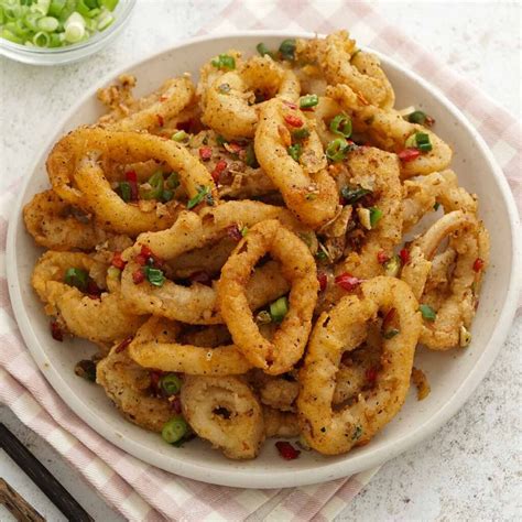 Chinese Salt and Pepper Squid - Khin's Kitchen