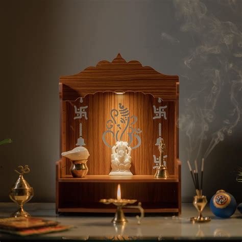 Patiofy Pooja Stand for Home/Mandir/Pooja Mandir for Home/Temple for ...