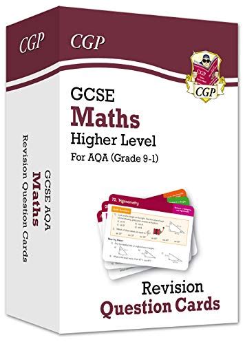 Buy GCSE Maths AQA Revision Question Cards - Higher: superb for the ...