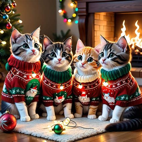 Pin by Claudia 11 on Christmas | Merry christmas cat, Christmas cats ...