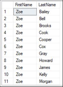 SQL Query Examples 的图像结果