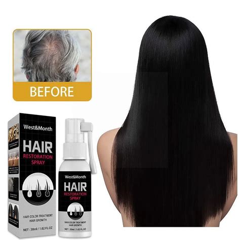 Grey Hair Treatment Serum Anti Loss Growth Essence White Repair Spray ...
