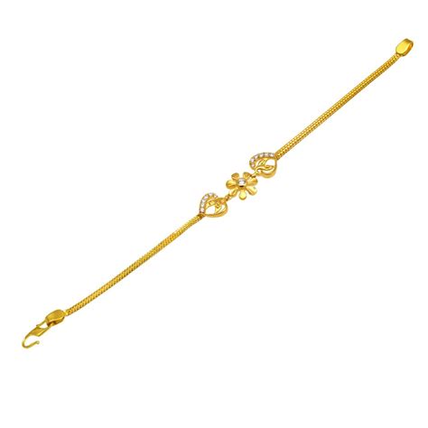 Joyalukkas 22k (916) Yellow Gold Charm Bracelet : Amazon.in: Fashion