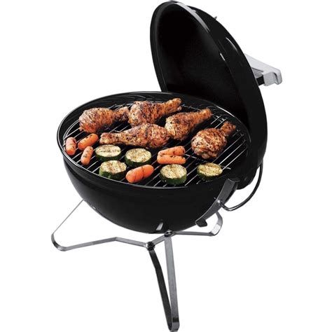 Weber Smokey Joe Premium 14-Inch Portable Charcoal Grill - Black ...