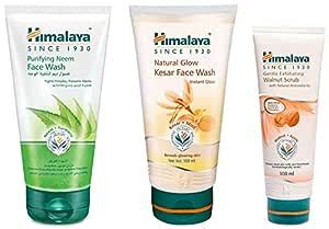 Himalaya Herbals Gentle Exfoliating Walnut Scrub, 100gm & Himalaya ...
